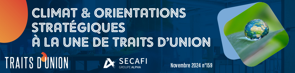 Traits d'Union N°159 Climat et Orientations stratégiques